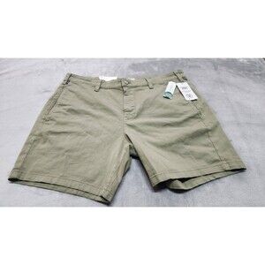 NWT General Denim Works Light Green Size 38 Hike 7.5" Inseam Twill Shorts